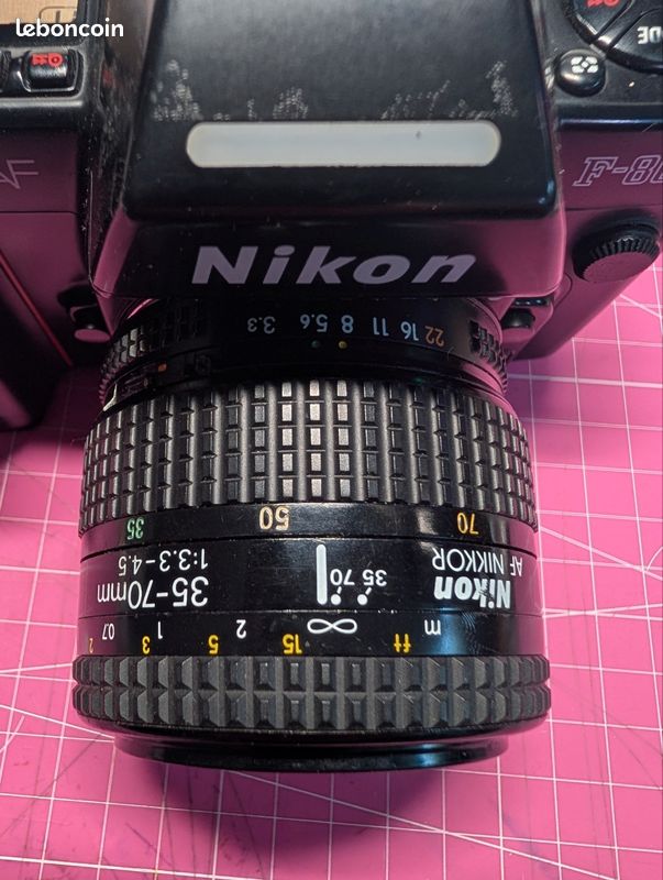 Appareil photo argentique Nikon F-801s + Objectif AF Nikkor 35-70mm (image 7)