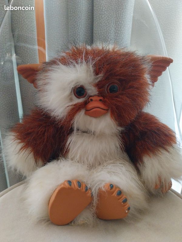 Peluche Gizmo Mogwai – Gremlins, Orli Jouets 1984 – Vintage