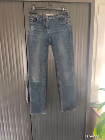 Chemise noire BOSS orange délavée taille L ** bonne affaire