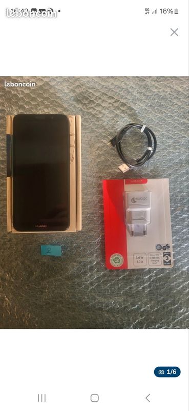 Huawei Y5 2019 black édition (image 1)