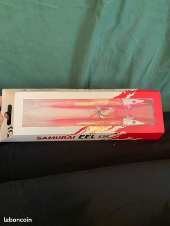 Leurre DAIWA Samouraï Eel 135 - 14g Sand Eel Holo - Blister De 2