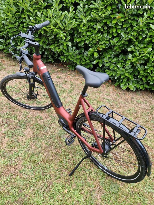 Vélo électrique Winora Tria N8f 28" Rouge – Bosch 400Wh – Reconditionné