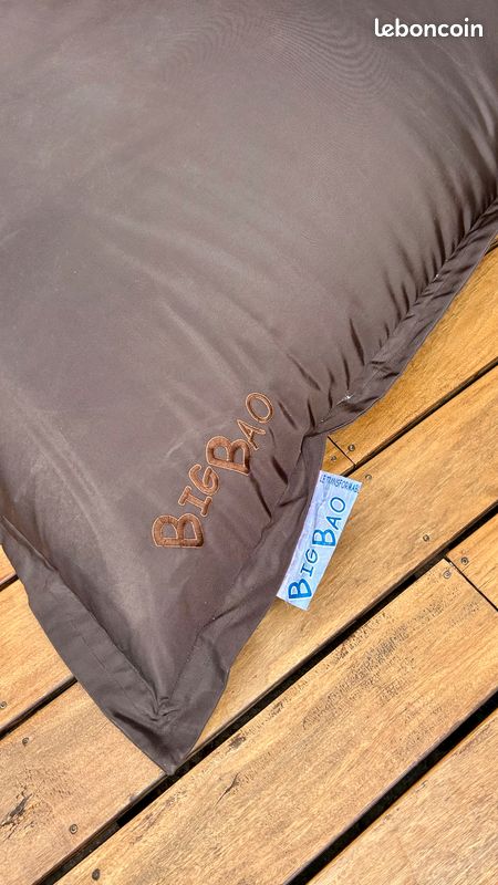 Vend pouf marron Big Bao (image 3)
