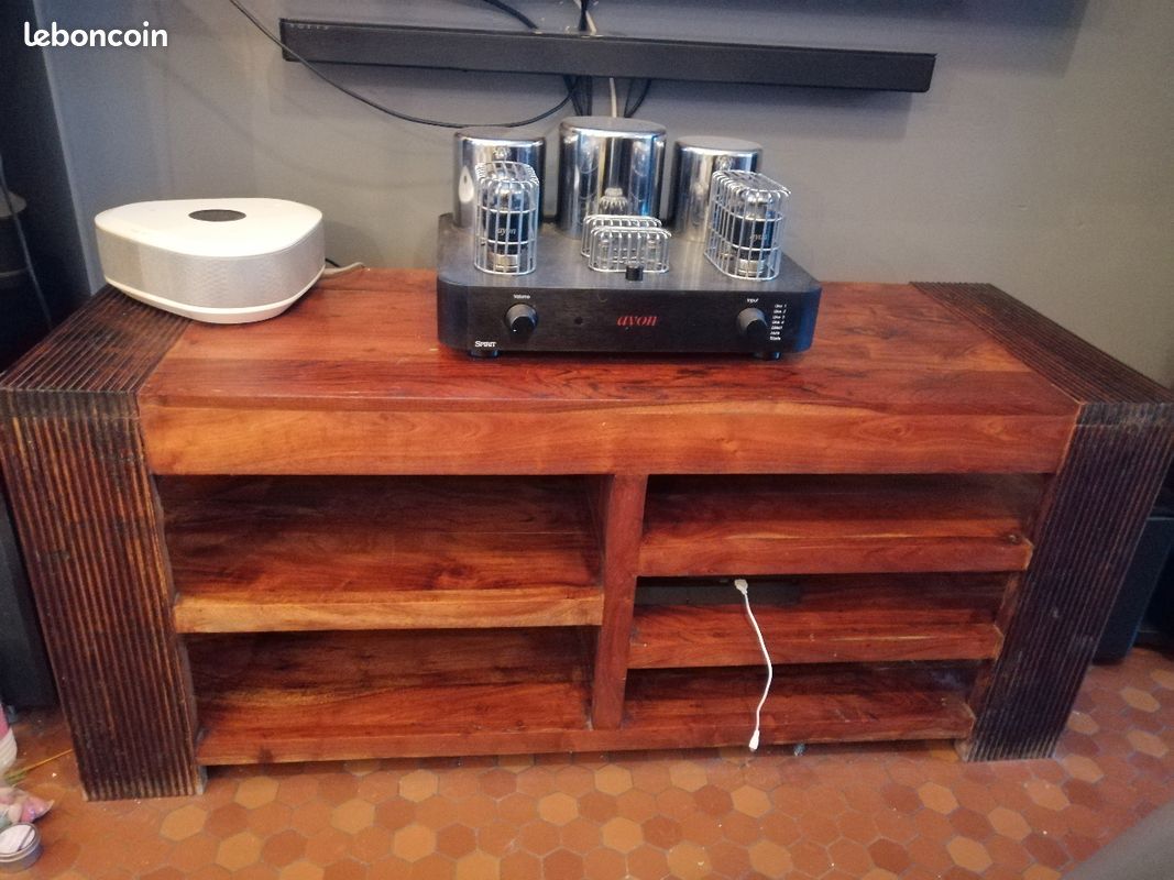 Meuble TV, télé bois (image 1)