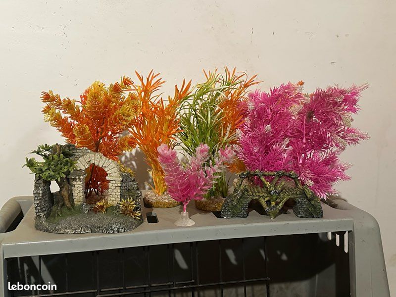 Lot deco aquarium (image 1)