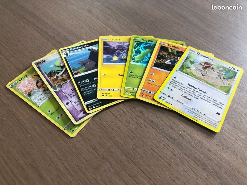 7 cartes Pokémon (image 3)