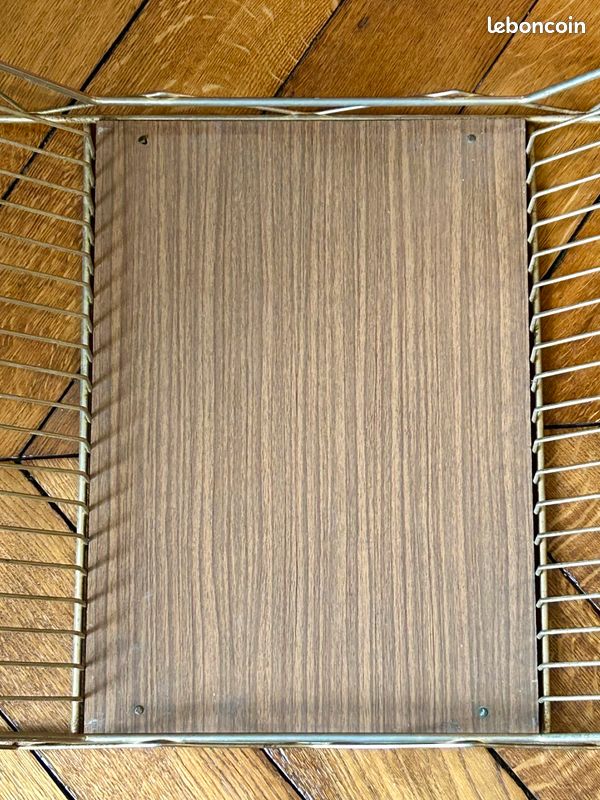 Égouttoir à vaisselle vintage, transformable en range disque ou autre (image 3)