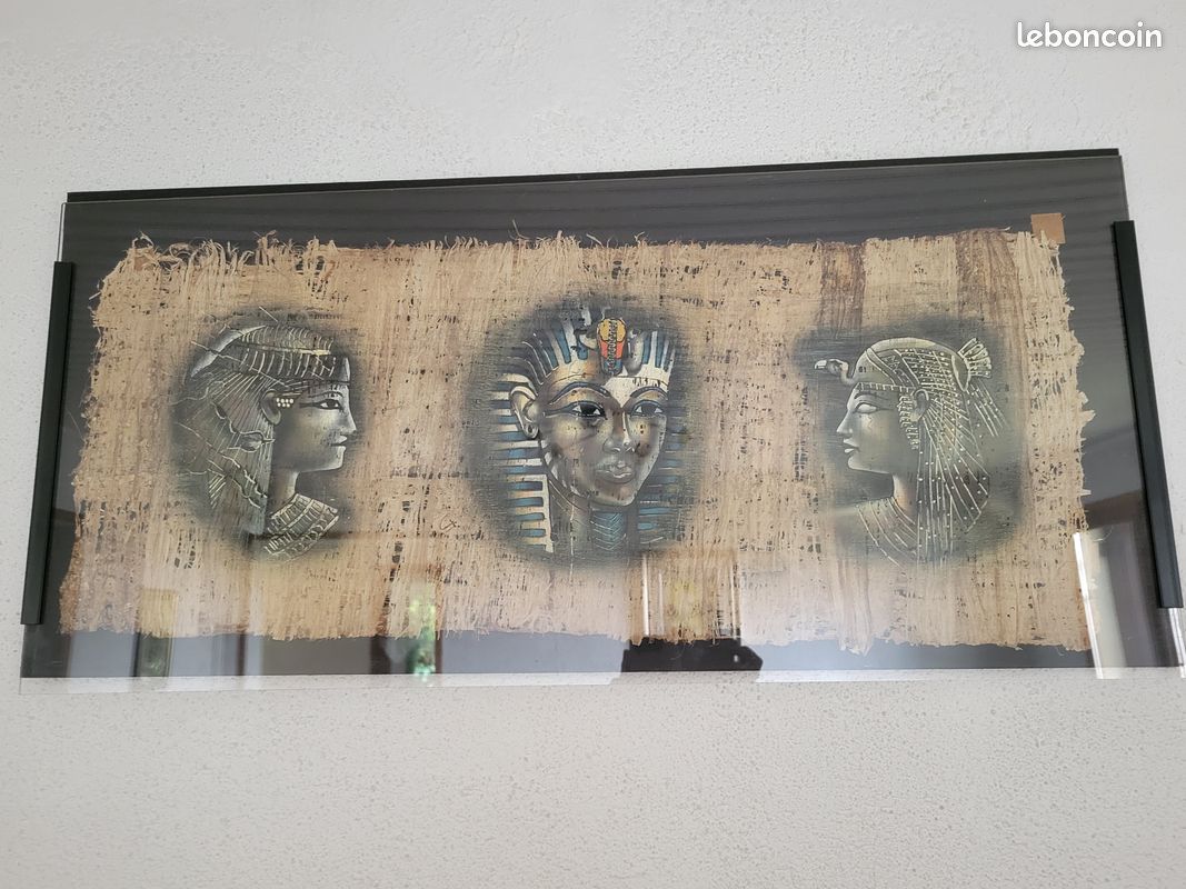 Grand papyrus sous-verre (image 2)