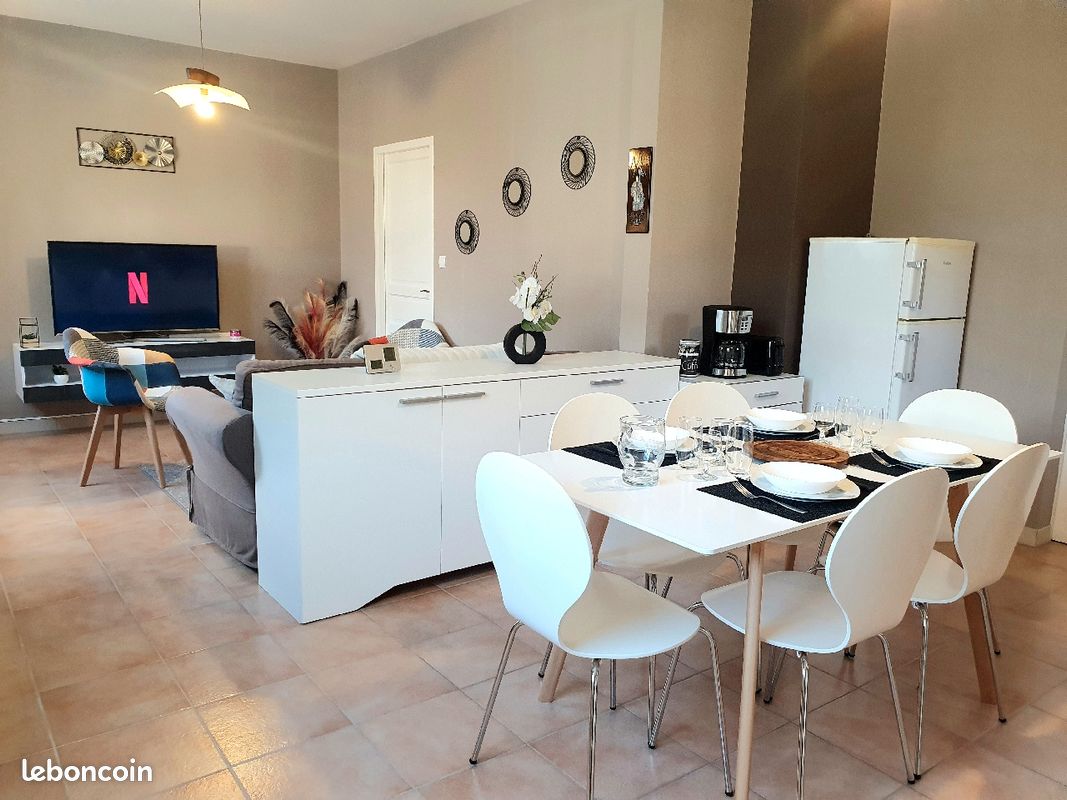 Appartement 70m2 5 personnes 800m2 jardin (image 1)