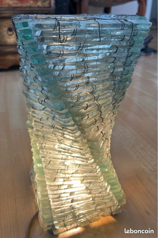 Lampe design tout en verre (image 5)