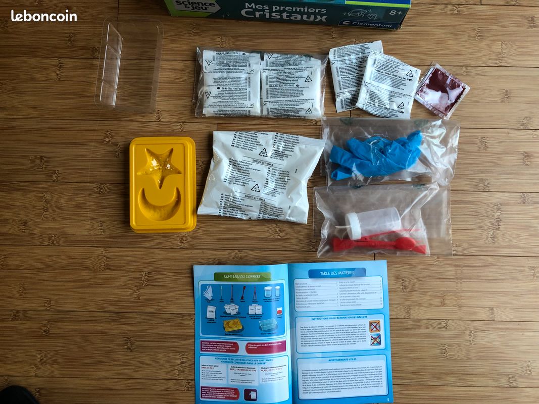 Science et jeu : Mes premiers cristaux, dès 8 ans (image 2)