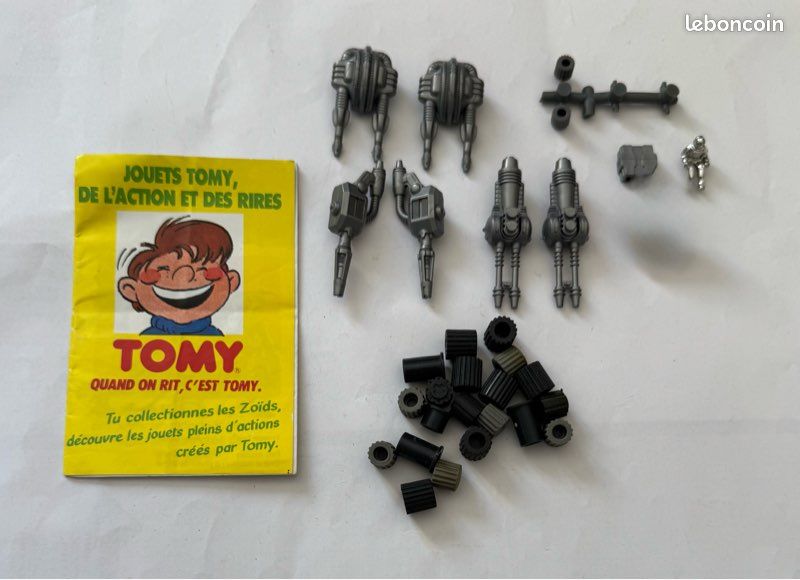 Lot De Zoids Vintage Tomy – Robots Articulés Collection