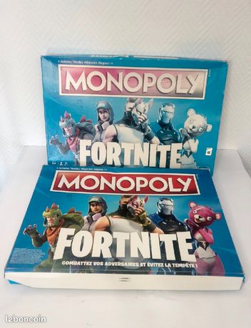 Monopoly Fortnite Hasbro Jeux Jouets