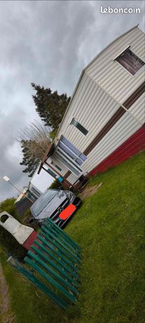 Mobil-home 2 chambres avec jardin – 150 km de Paris – Échange possible