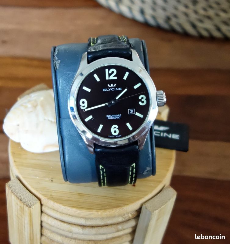 Montre automatique Glycine Incursore Swiss Montres Bijoux