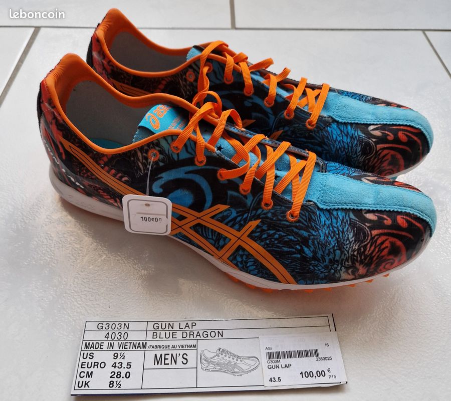 Demi Fond Chaussure Pointe Cross Pointe De Demi Fond Asics Sport