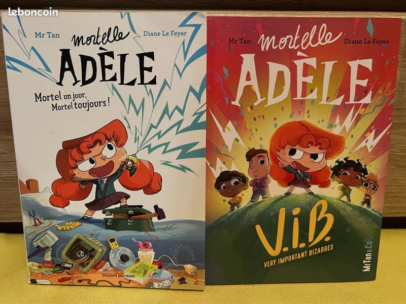 2 Livres / Mortelle Adèle (image 1)
