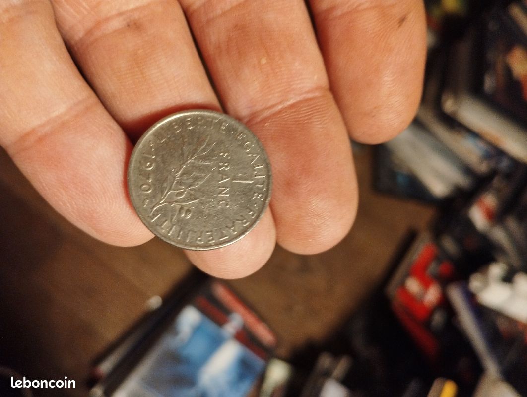 Pièce collection 1F 