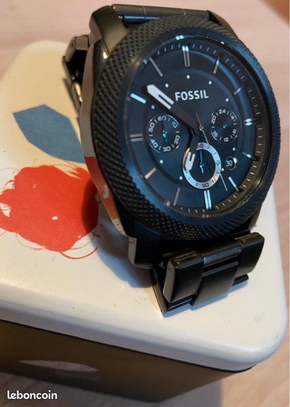 Fossil - Montre FS4552 Homme - 45mm chronographe à Quartz - Bracelet Acier Inoxydable (image 1)