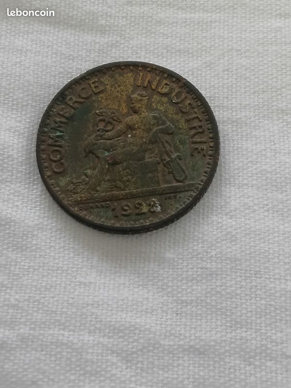 Pièce Bon pour 1 francs 1923 (image 2)