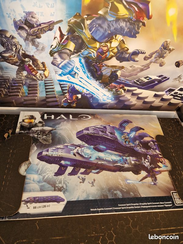 Construx Covenant Dropship Spirit Halo Mega Bloks Halo Mega Bloks