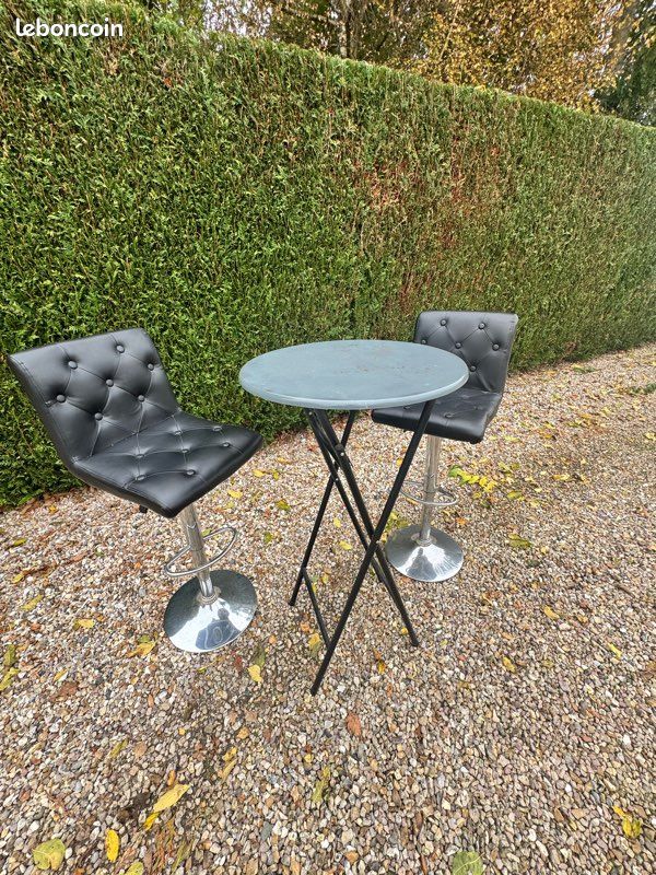 Lot table haute er chaise haute (image 2)