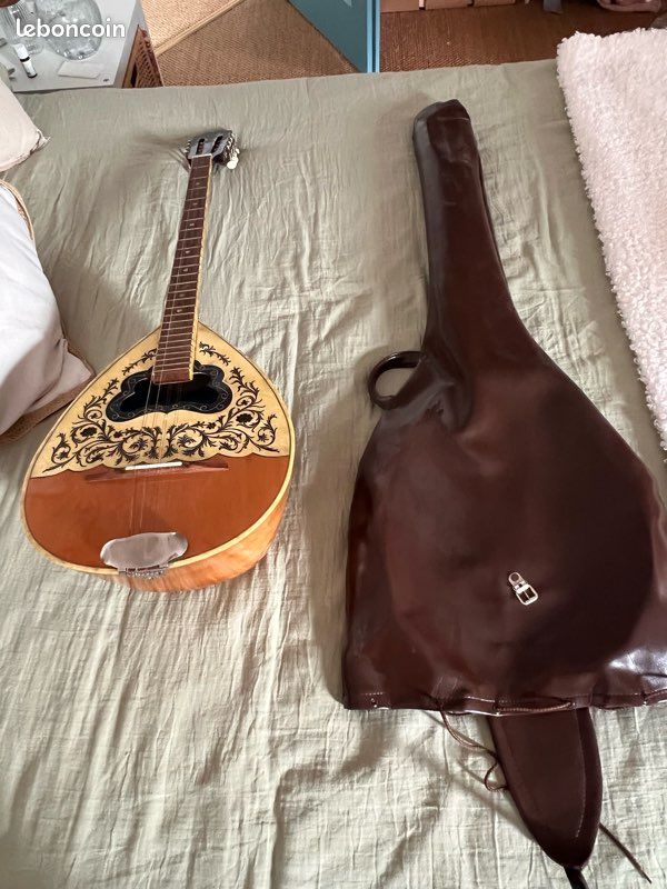 Bouzouki vintage grec authentique années 50 excellent état (image 1)