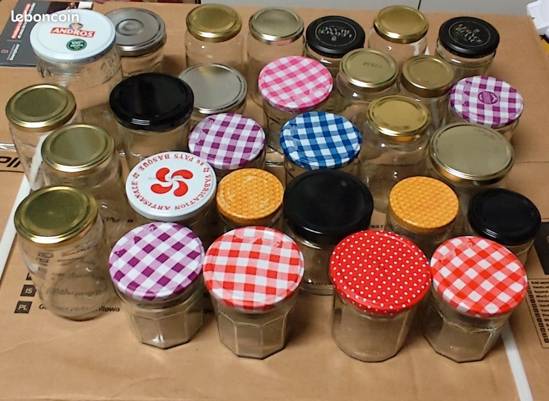 29 pots confiture divers (image 1)