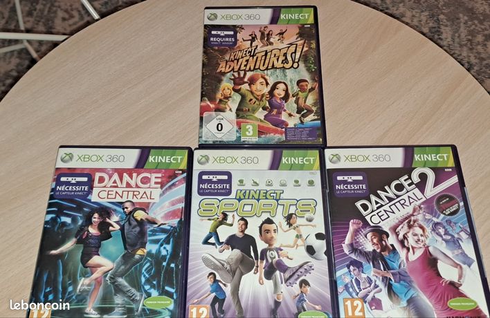 Jeu Dance Central - Version PAL Pour Xbox 360 & Kinect - Complet En Très Bon État