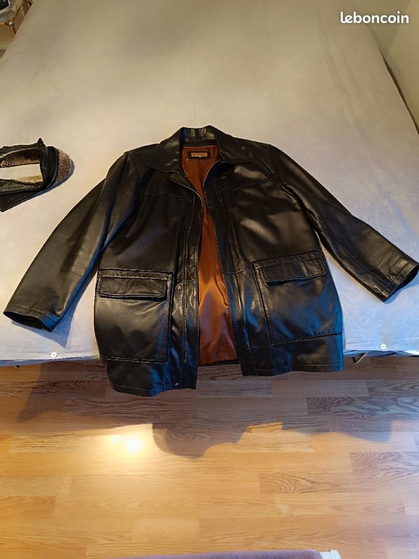 Veste en cuir pour Homme (image 5)