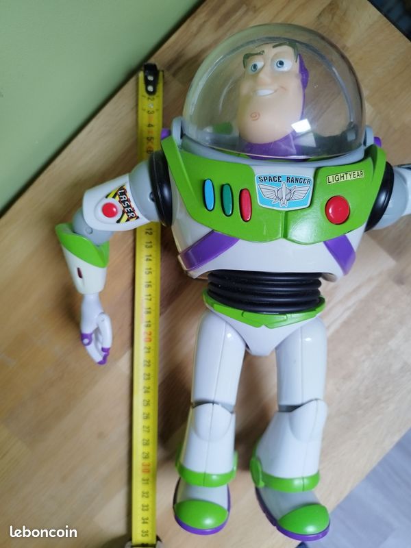 Figurine Buzz L'Éclair Collection Signature - Thinkway Toys - Toy Story - Vintage