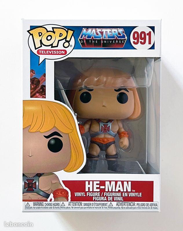 Figurine POP HE-MAN 991 - MASTERS OF THE UNIVERSE - MUSCLOR (image 3)