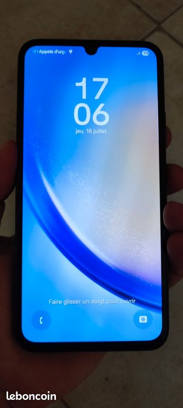 Téléphone Samsung Galaxy A34 5G en TBE (image 2)