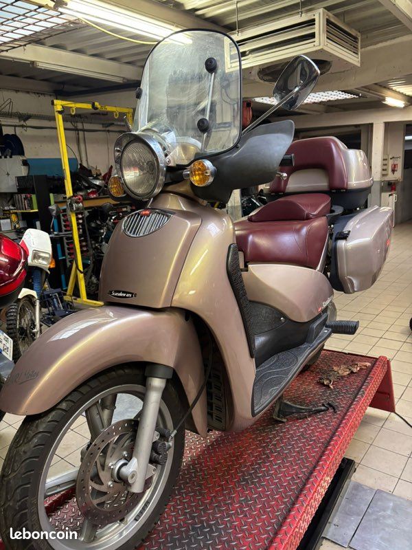 Rétroviseur Gauche Aprilia Scarabeo 125 IE (2007-2012) - V PARTS E368I