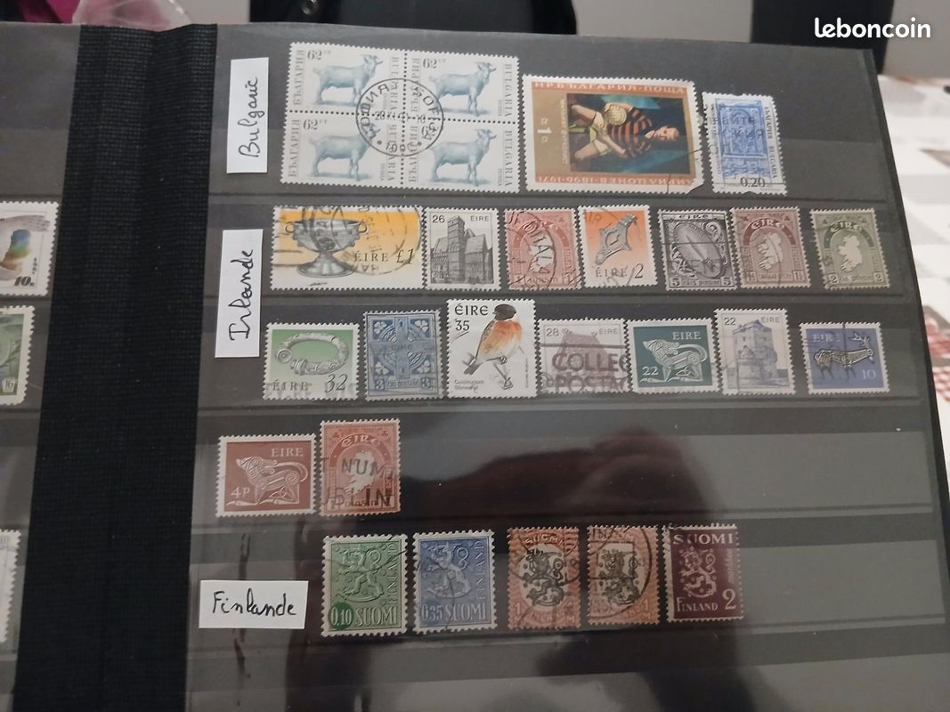 Timbres Danemark, Australie, Norvège, Pays Bas, Chili, Russie, Maroc, Algérie.... (image 7)