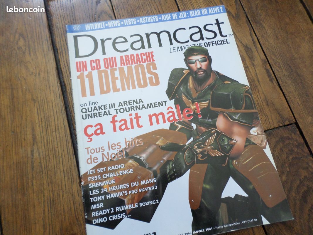 MAGAZINE DREAMCAST OFFICIEL 6 - le dernier numéro ! Dragon Riders, Evil Twin etc EUR 40,00 - FR