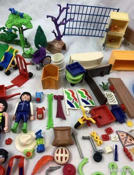 Lot Playmobil Poney Chevaux et petits animaux - Jeux & Jouets