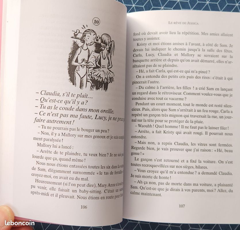 Livre - Le club des Baby-Sitters - Nos passions et nos rêves (image 2)