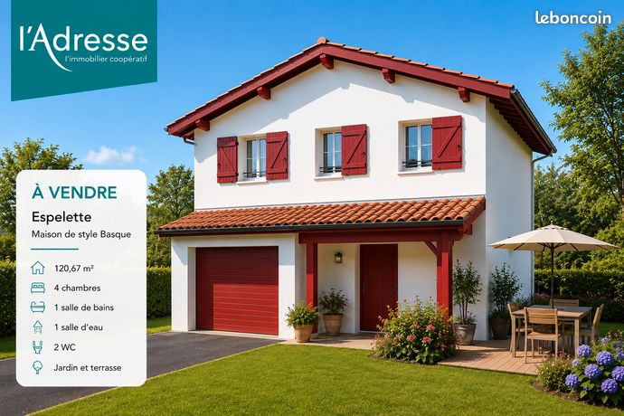 Maison 5 pièces 121 m²