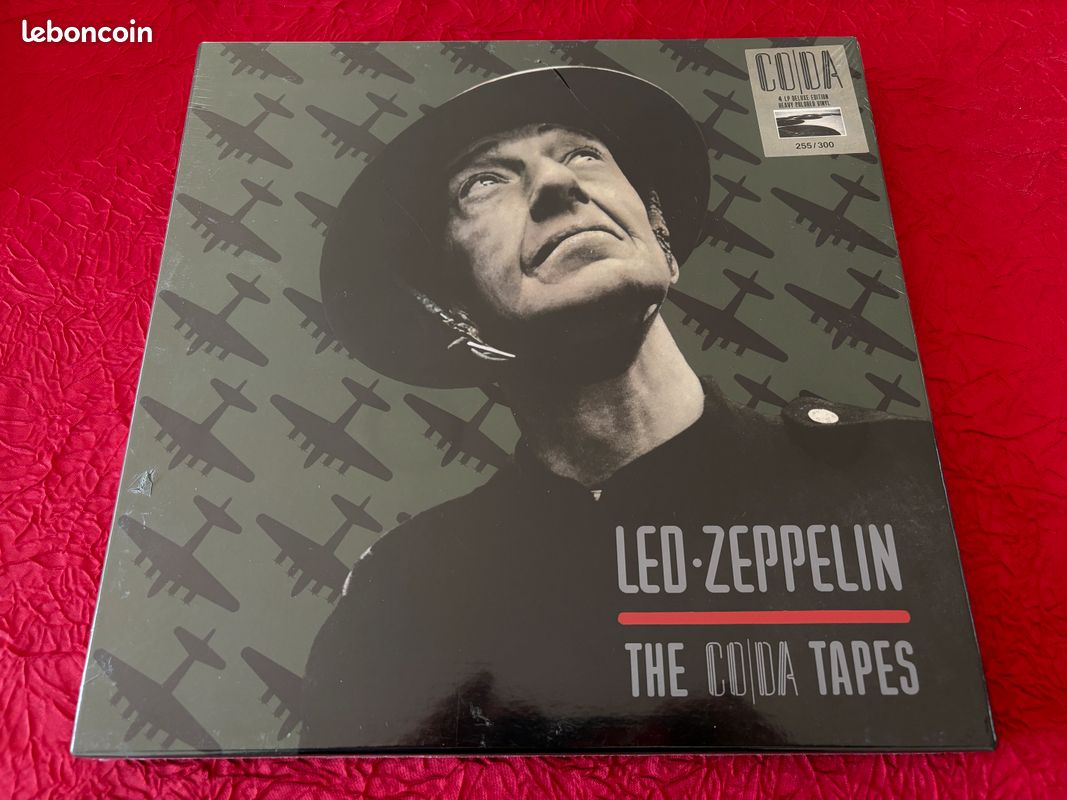 (Rare Coffret 4xLPs) Led Zeppelin "The Coda Tapes" - Edition Numérotée (300 copies) - Vinyles de Couleur (image 3)