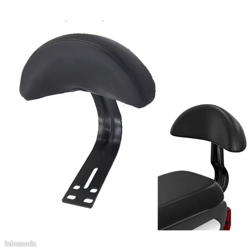 BLUEWIND Selle de vélo surdimensionnée, large dossier pour vélo électrique, ajustement universel pour vélo d'exercice ou vélo de route stationnaire pour hommes et femmes, noir