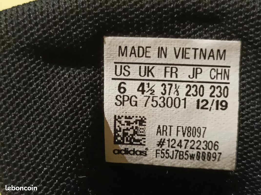 Baskets Adidas taille 37,5 (image 3)
