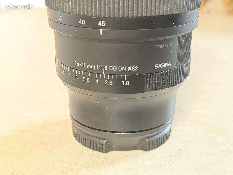 Objectif sigma 28-45mm (image 1)