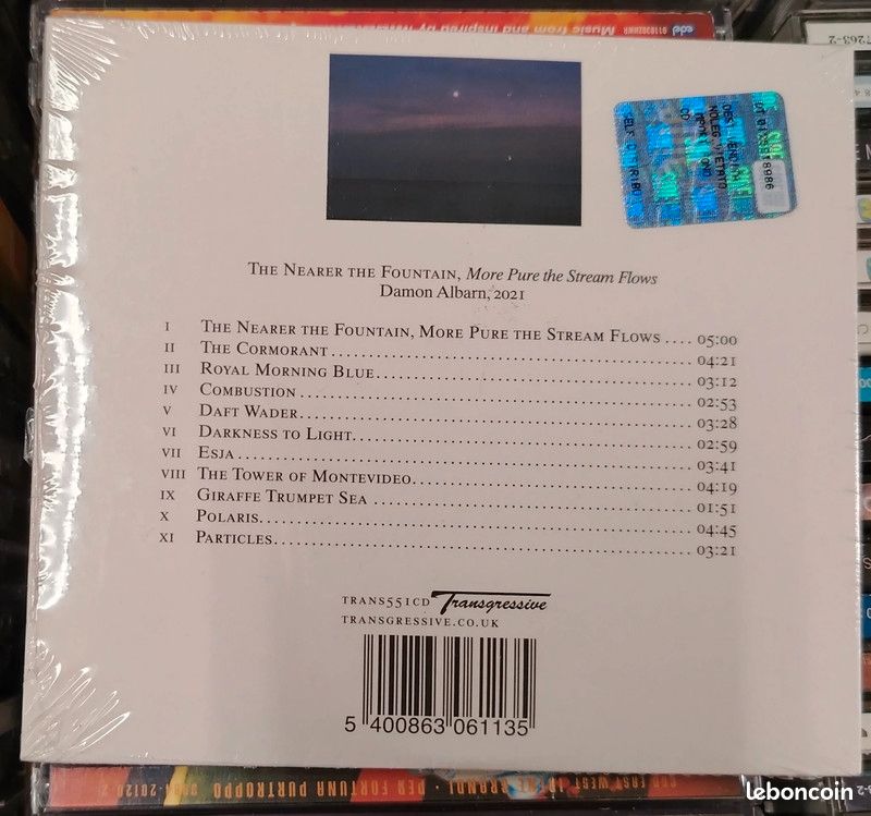 CD Damon Albarn - The Nearer the Fountain, More Pure the Stream Flows (image 2)