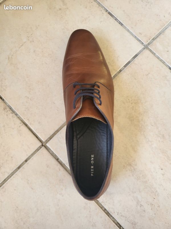 Leather Pier One Derbies Pier One LEATHER Derbies Richelieus