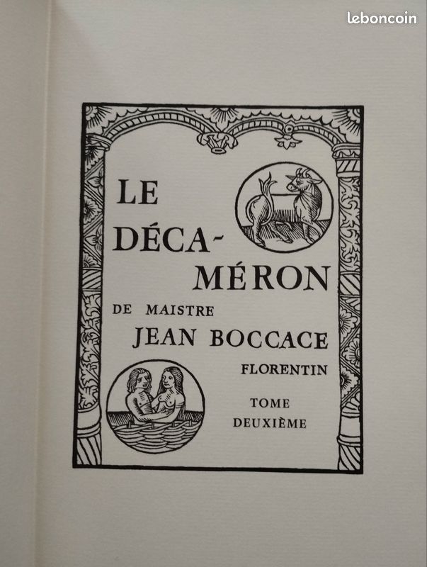 Le decameron - les contes de maistre jean boccace- editions jean de bonnot -1971 (image 14)