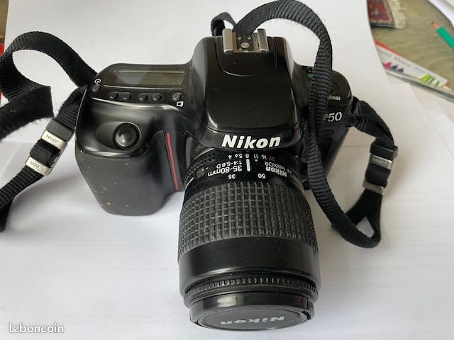 APPAREIL PHOTO NIKON F50 ARGENTIQUE 1994 AUTOFOCUS 24X36mm