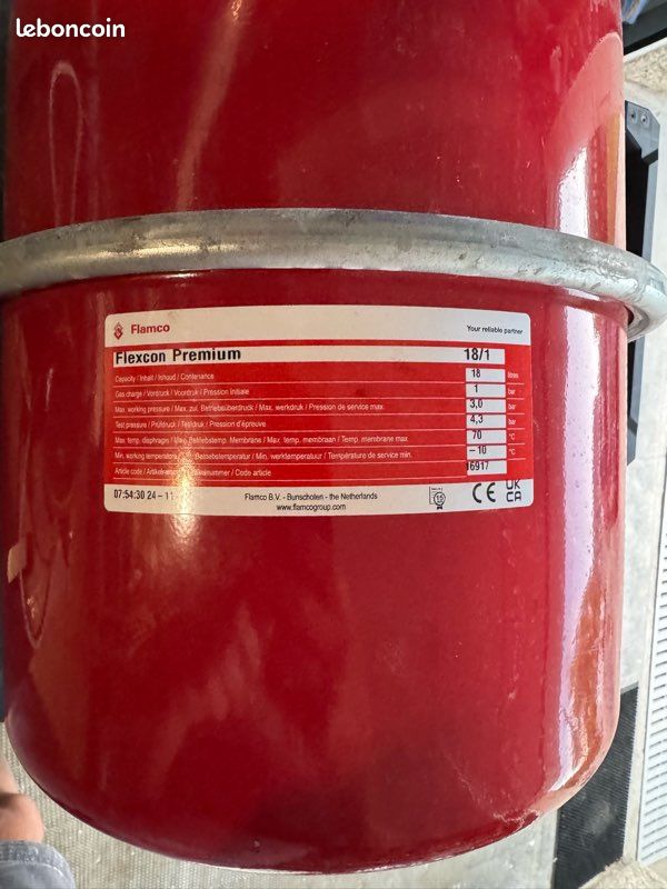 Flamco Flexcon Premium Vase d'expansion (image 2)