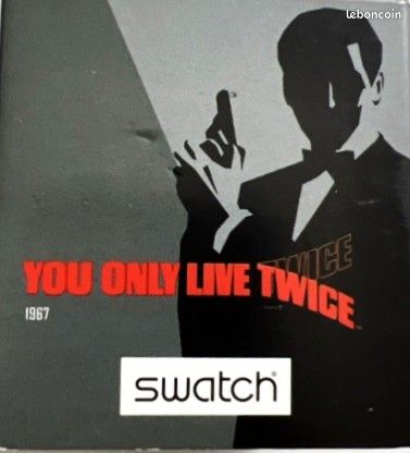Montre SWATCH Collecteur Bond "Only Live Twice" (image 1)