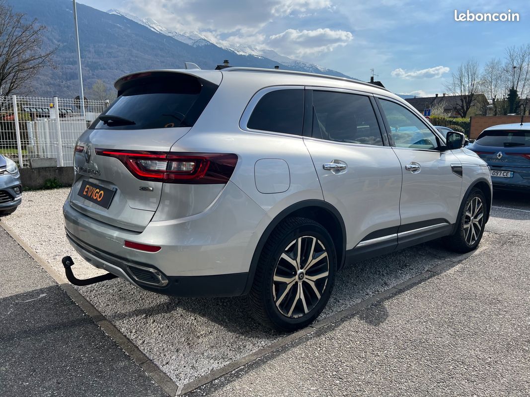 RENAULT KOLEOS 2.0 DCI 190 X-TRONIC ALL MODE 4X4 INTENS -ENTRETIEN COMPLET -CAMÉRA DE RECUL - PACK HIVEr (image 2)